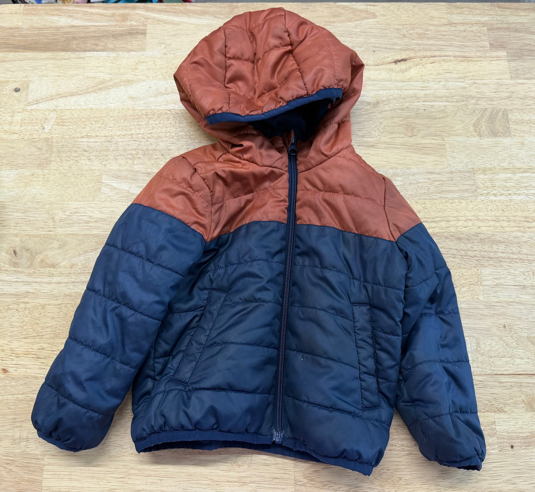 Joe Fresh Puffer Jacket – 2 | Brown and Navy