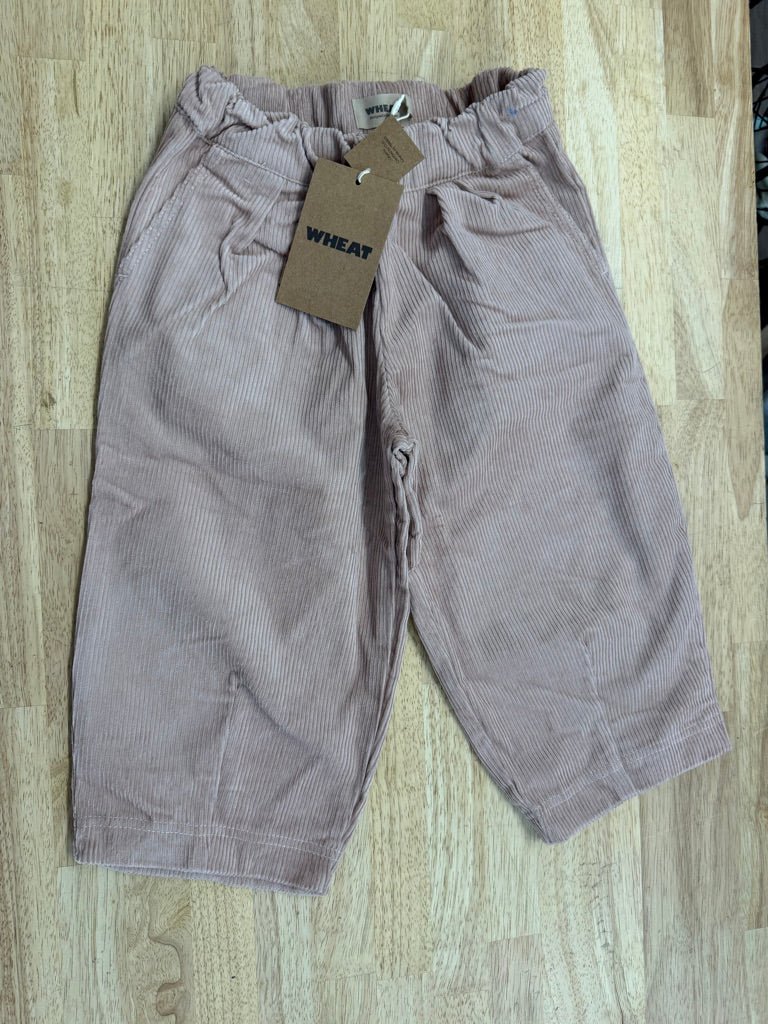 Wheat Trousers – 4Y | Juno Rose Powder | NWT - Nest and Sprout-Consignment