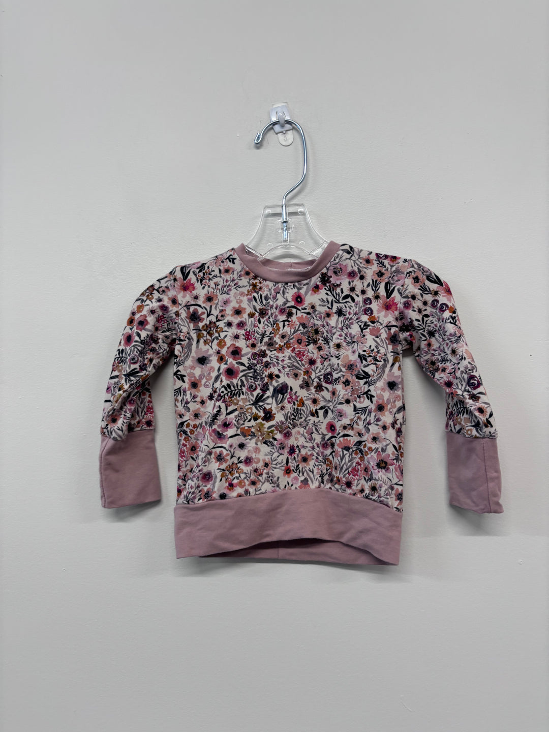 Gro with Zo 3-12 Month Top (Pink Floral)