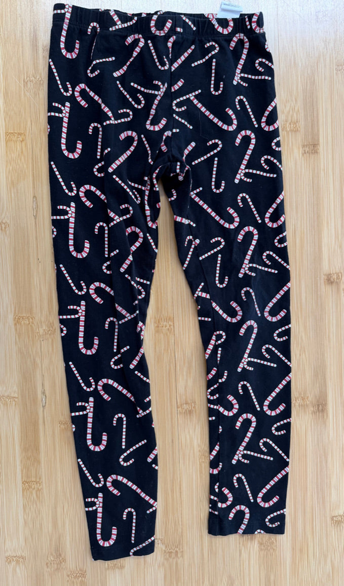 Just Cozy Fleece-Lined Leggings – 7/8 | Candy Cane | Holiday | Play
