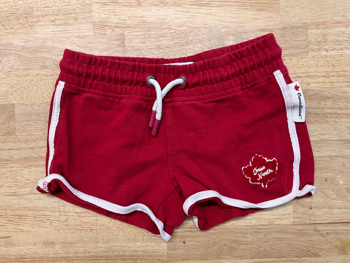 Canadiana Size 6 Red Shorts