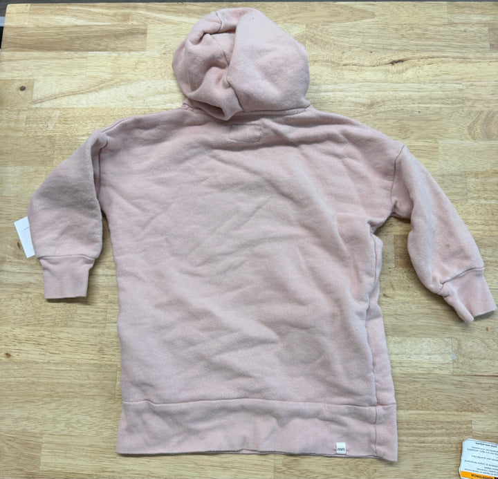 Mini Mioche Hooded Tunic Dress – 1/2 | Light Pink Long Sleeve | Play