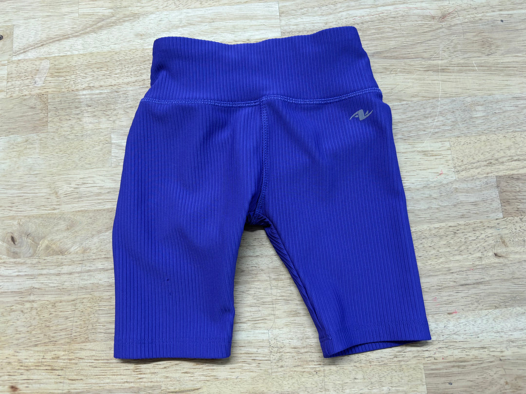Athletic Works Purple Ribbed Sport Shorts | Size S (6)