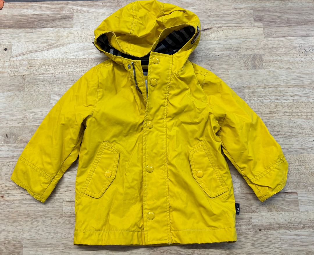 Gap Terry-Lined Rain Jacket – 2Y