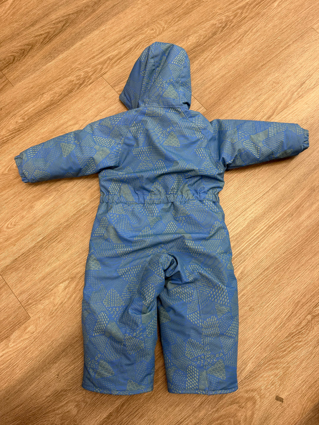 MEC Geometric Snow Suit – 18M | Blue Minimal Wear