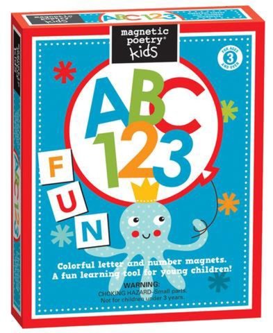 Kids' Abc123 - Nest and Sprout - Magnetic Poetry