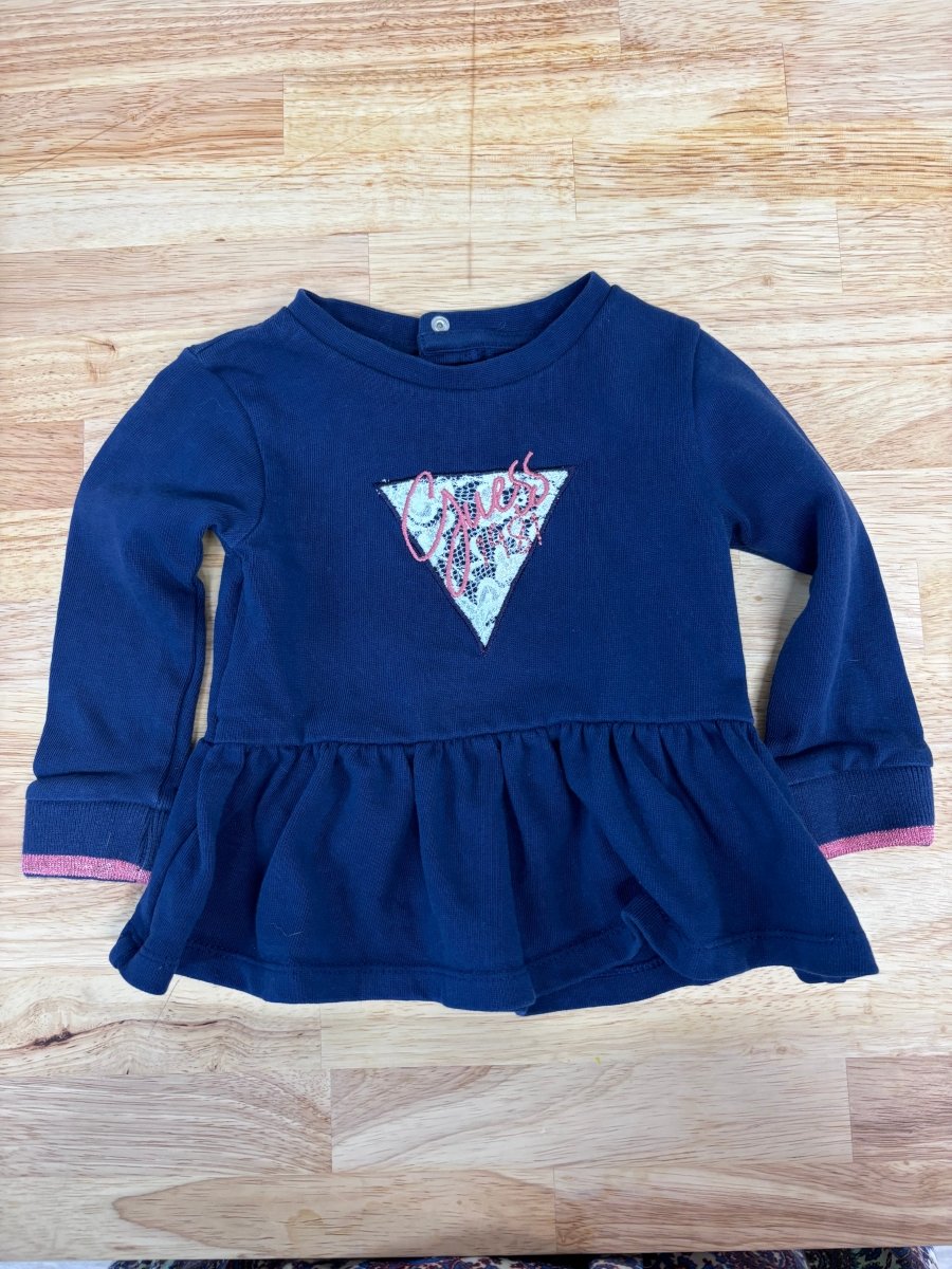 Guess Peplum Top (6 - 9 Months) - Nest and Sprout - Consignment