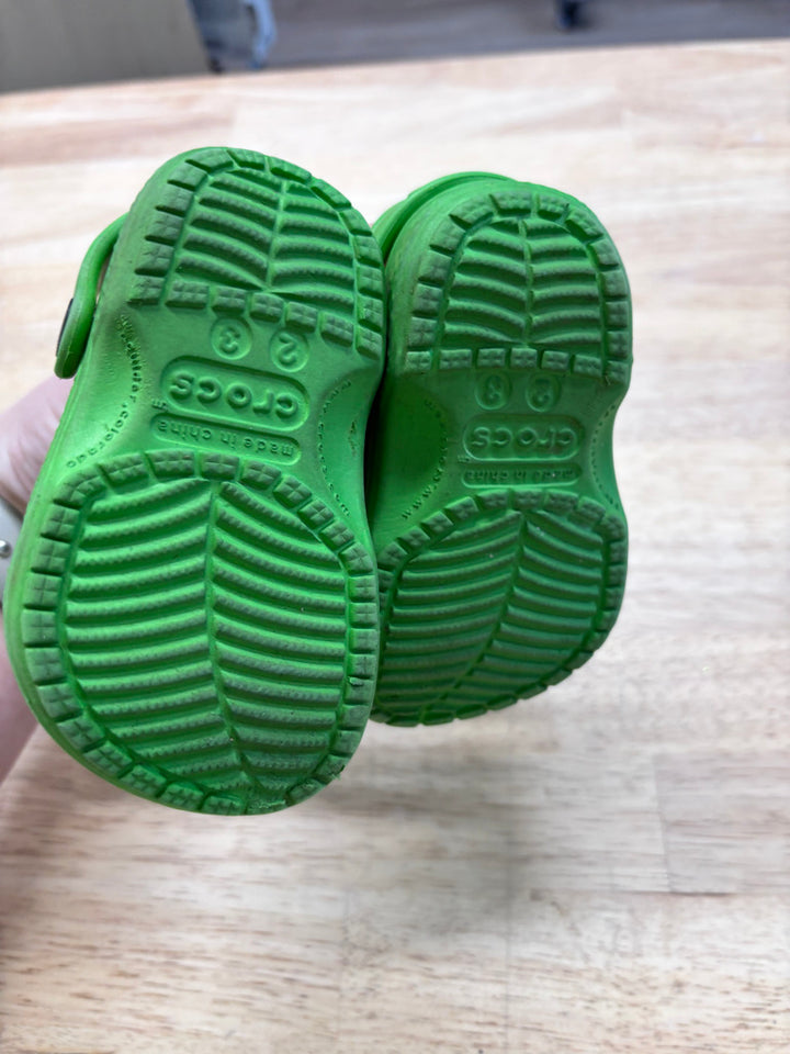 Crocs Green Size 2/3