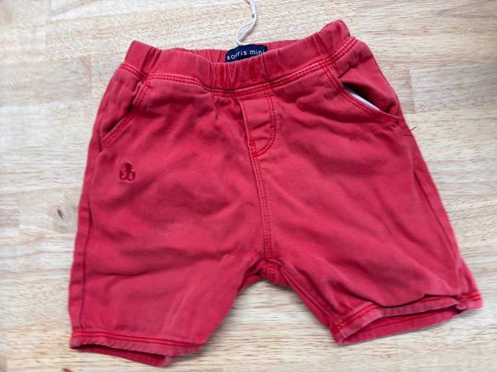 Souris Mini Shorts – Red 18-24M