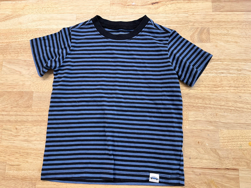 Andy & Evan 3T Striped Short Sleeve Shirt