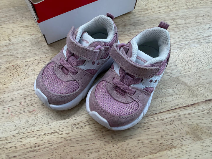 Saucony Jazz Lite Sneakers – 4M | Blush Pink Sparkle | Play