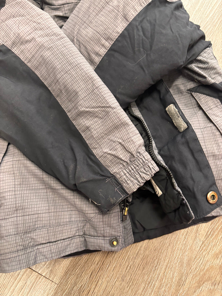 Columbia Plaid Winter Jacket 3T – Grey