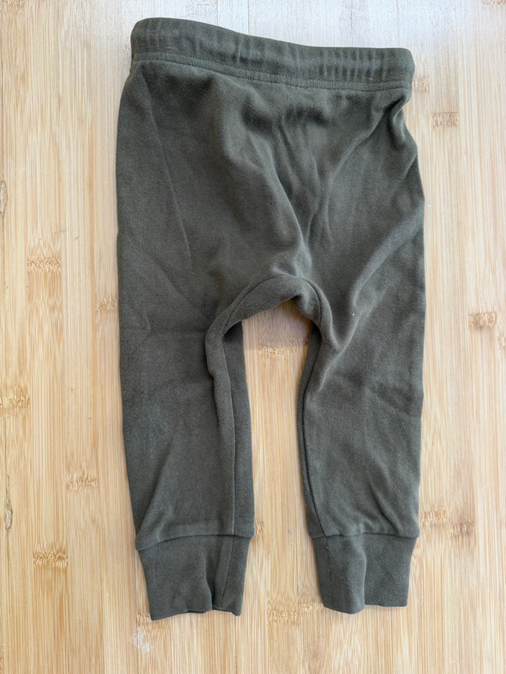 Mebie Baby Olive Harem Drawstring Pant – 12-18M | Excellent