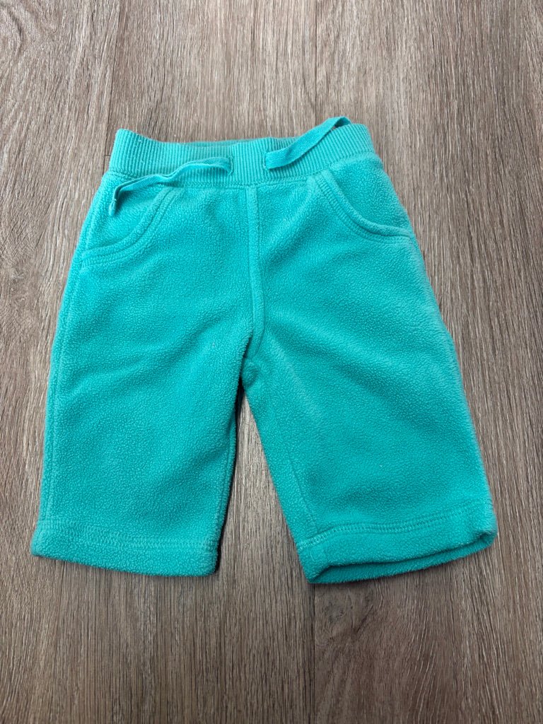 Old Navy 0 - 3M Fleece Pants - Teal - Nest and Sprout - Consignment