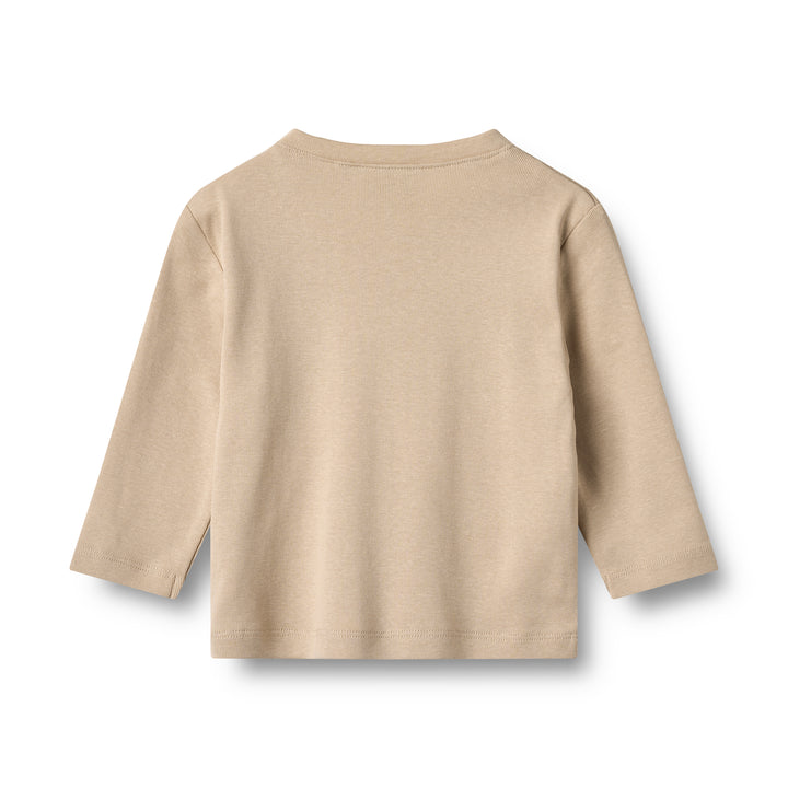 Wheat Baby & Toddler Long Sleeve Shirt | Warm Sand