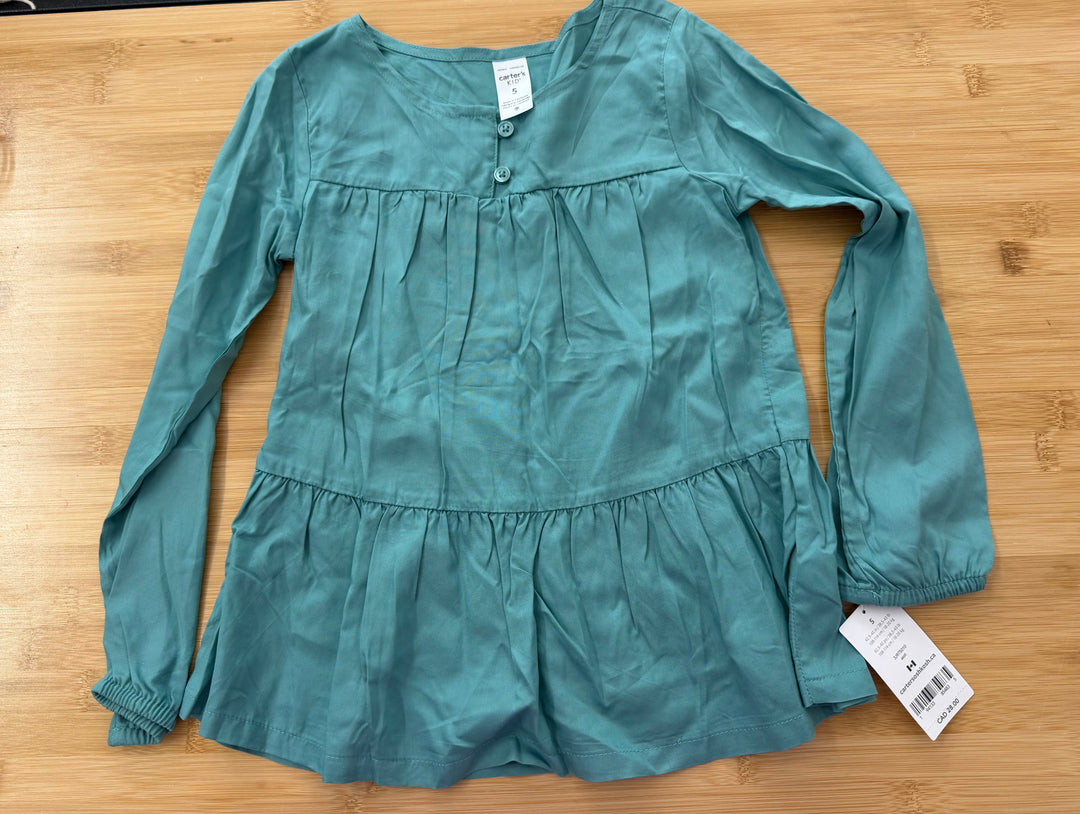 Carter's Light Blue Shirt – 5T | NWT