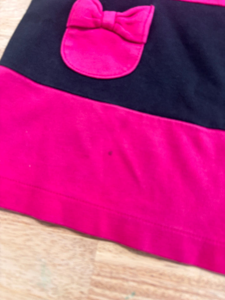 Gap Size 2 Black & Pink Dress IMPERFECT