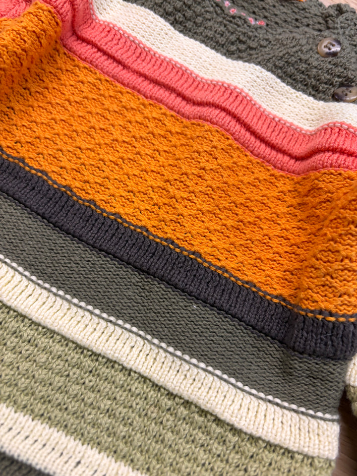 Noppies Sweater – 4-6M Stripe Knit