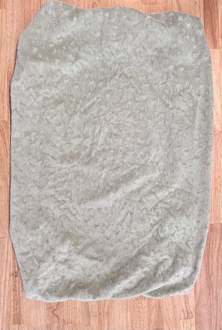 Minky Change Pad Cover – Green