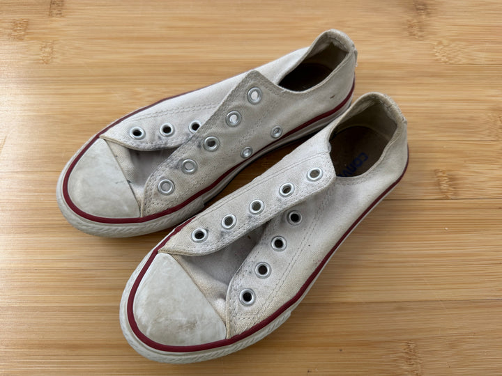 Converse Lace-Up Shoes – 13 (EU 31) | White No Laces | Play