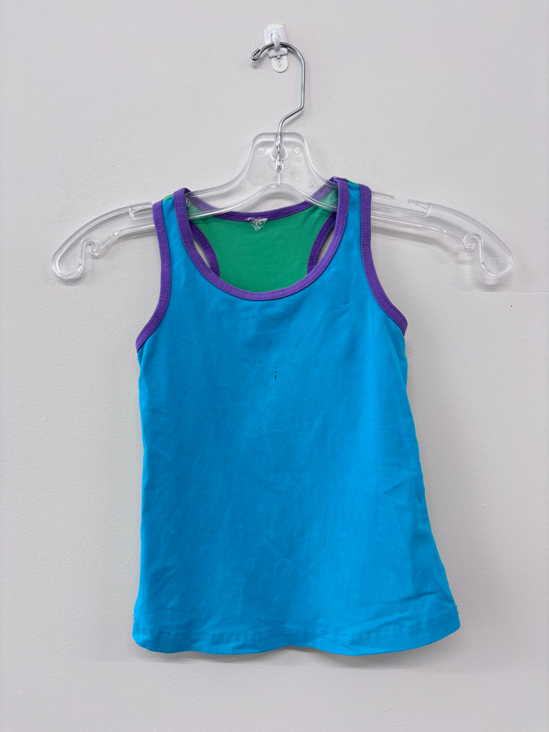 Peekaboo Beans Tides Out Tank, Teal, 4 (Play)