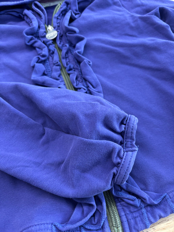Peekaboo Beans Purple Hoodie Zip | Size 5