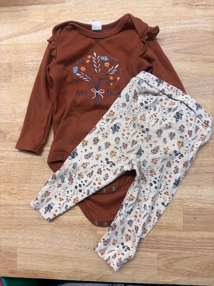 PL Baby Floral Set – 2pc PLAY 9M