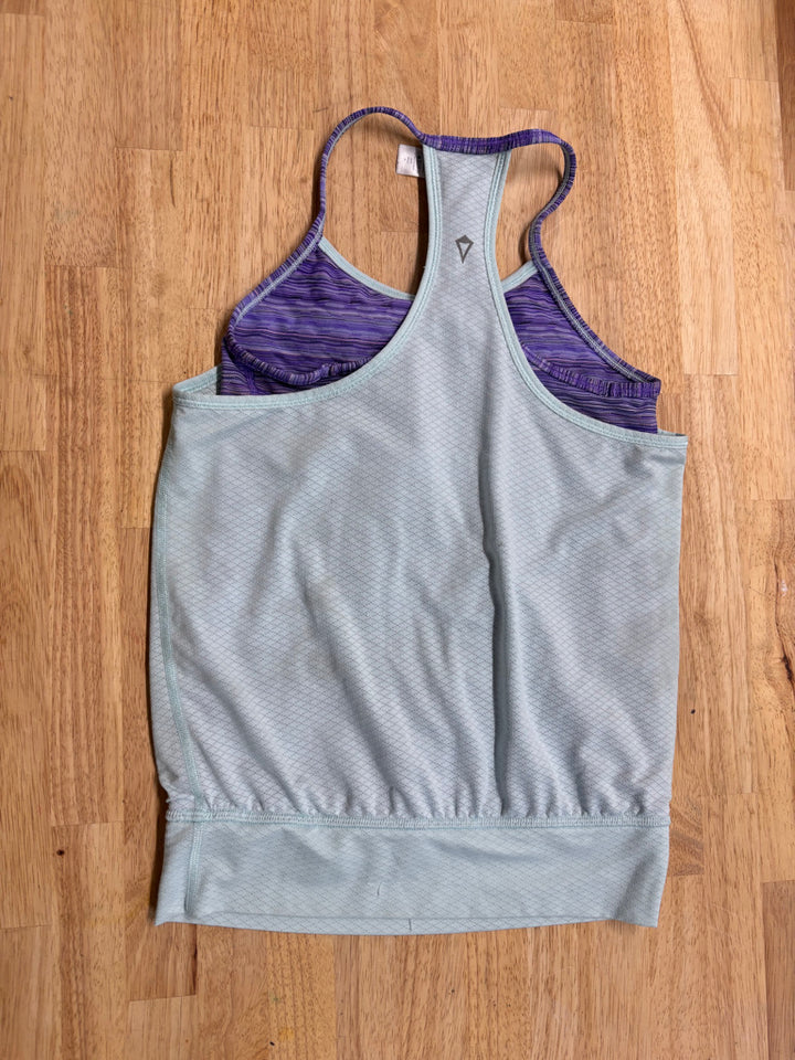 Ivivva Double Dutch Tank Top – Size 8 Blue & Purple