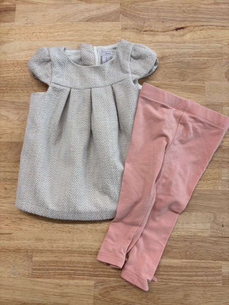 Tahari Baby 3 - 6M Dress - Nest and Sprout - Consignment