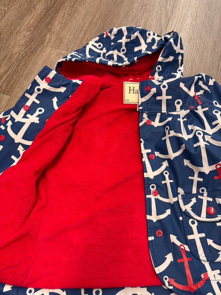 Hatley Rain Jacket 3 – Red Anchors