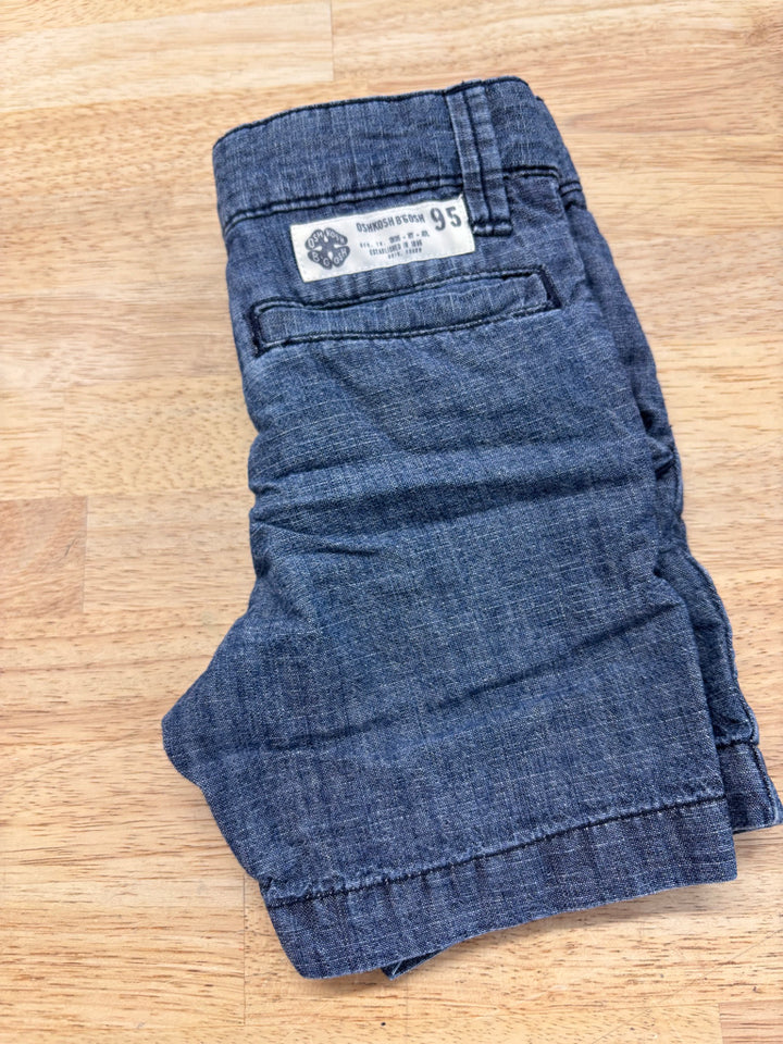 OshKosh 2T Denim Shorts – MEDIUM Wash