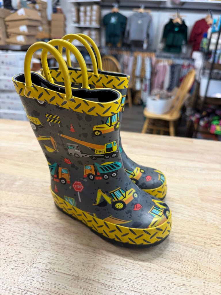 George Rain Boots – 7 | Construction Print