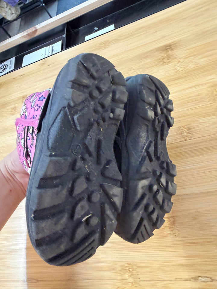 Unicorn Thinsulate Galosh Snow Boots – 7 | Pink