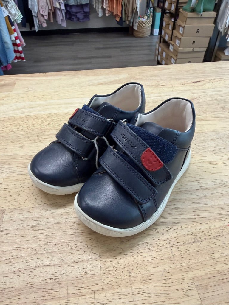 Geox Sneakers – 22 | Blue Velcro with Insole - Nest and Sprout - Consignment