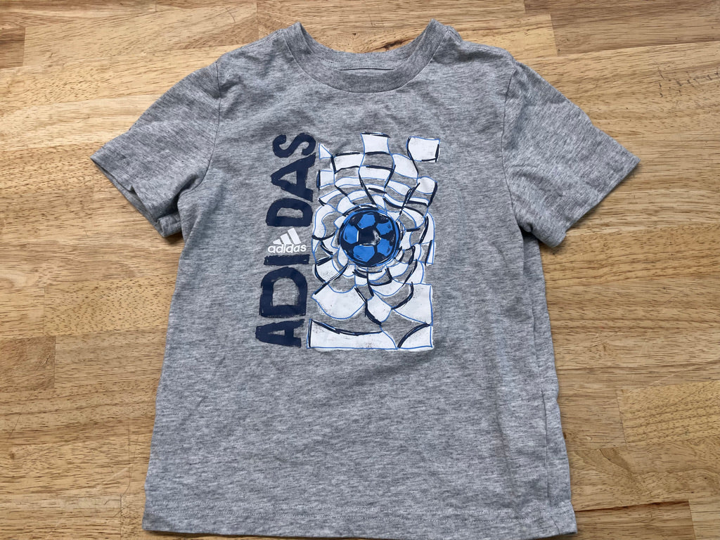 Adidas Graphic T-Shirt – 4 | Light Grey