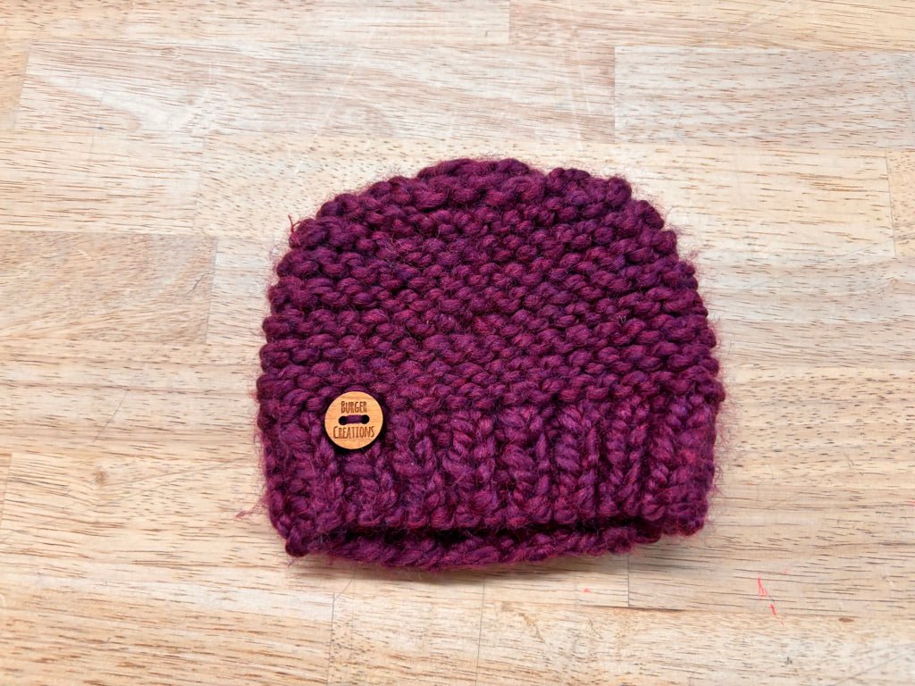Burger Creations Knit Hat – Infant - Nest and Sprout - Consignment