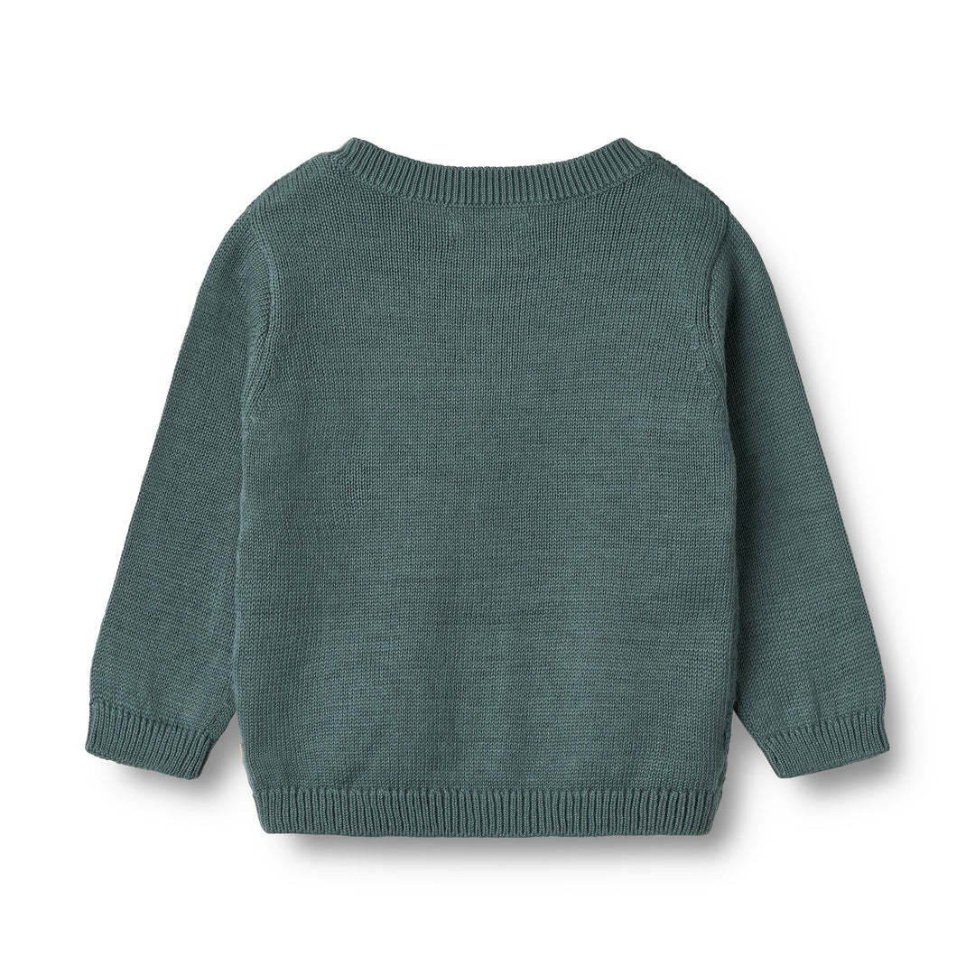 Baby & Kids Knit Cardigan | Bjorn in Stormy Weather