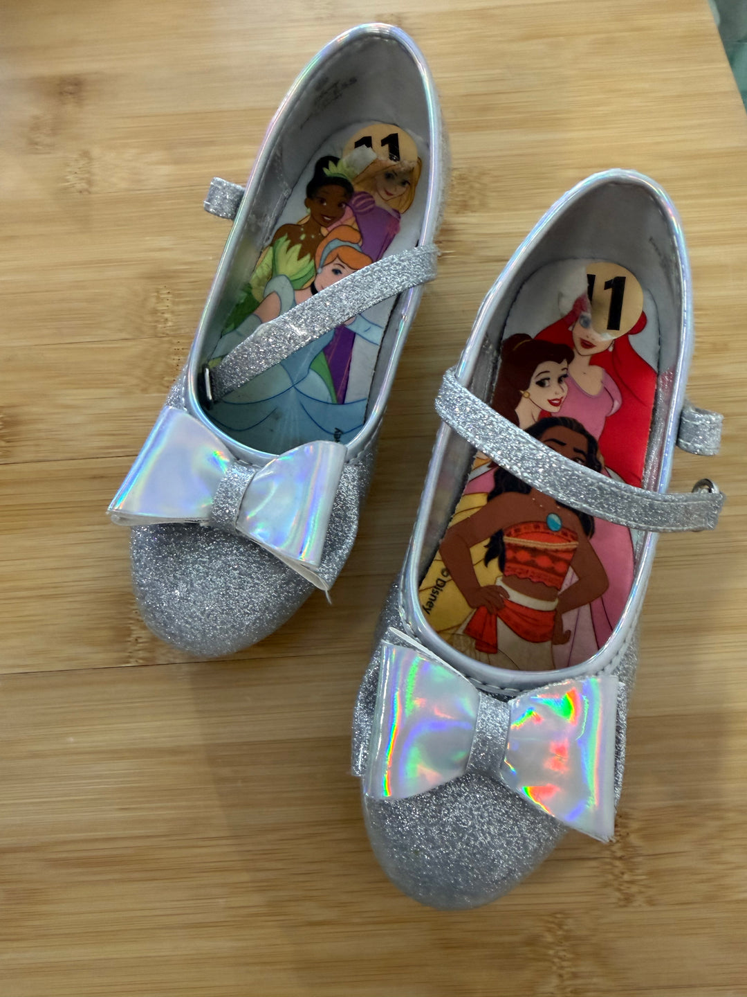 Disney Princess Silver Bow Heels – 11