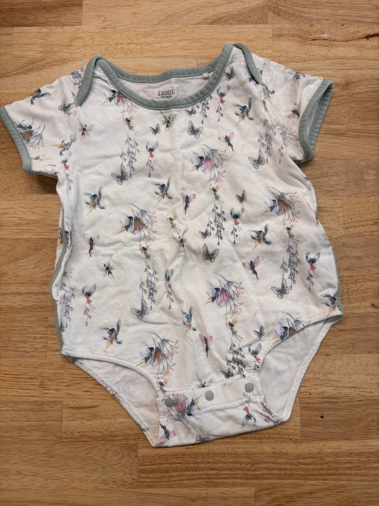 Nest Designs Bodysuit 18–24M (Tagged 12–18M) - Fair Print