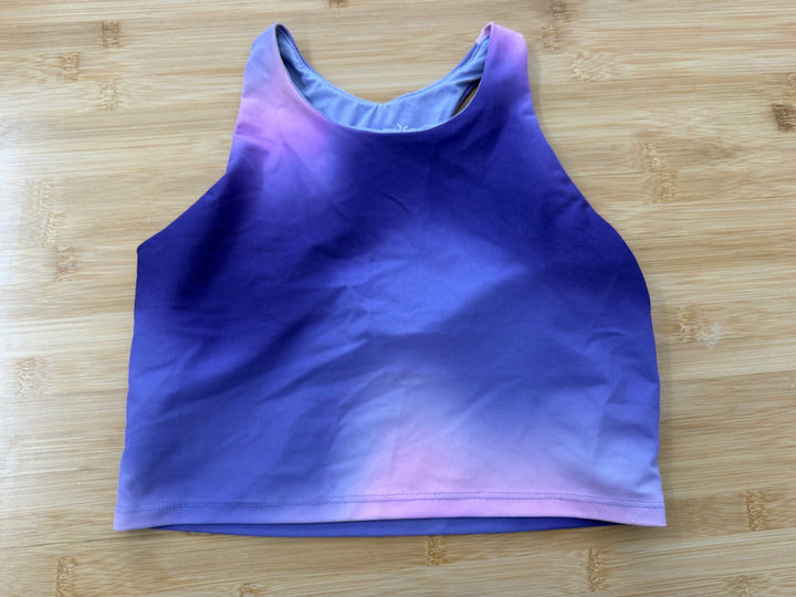 Old Navy Active PowerSoft Sports Bra – 10–12 | Purple Ombre | Play
