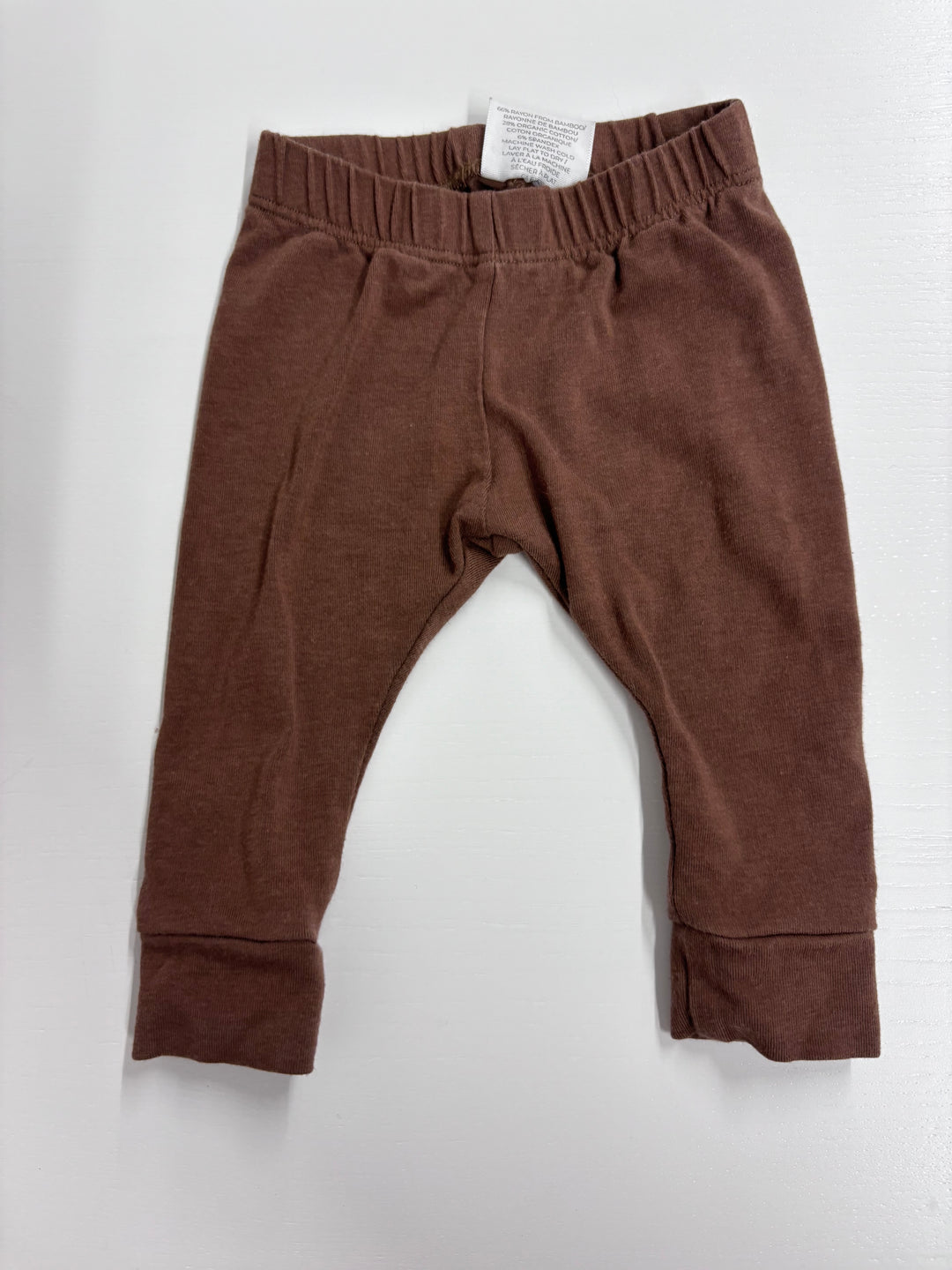 Jax & Lennon Newborn Brown Baby Pants