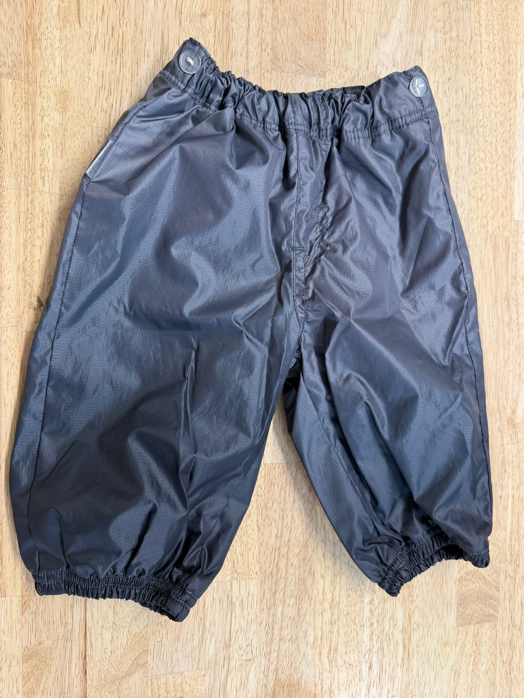 Souris Mini Rain Pants – 9 Months | Grey | Fleece Lined