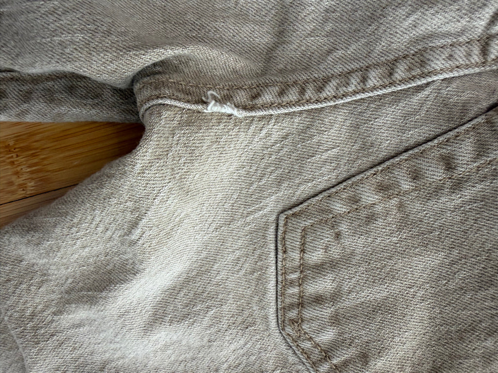 Gap Slim Fit Denim – 12–18M | Beige