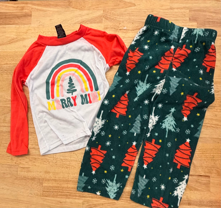 PJ's & Presents 2T Holiday PJ Set