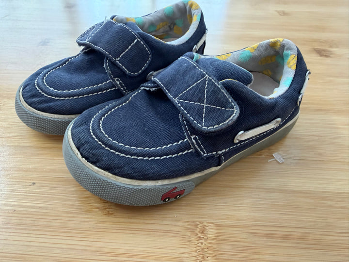 See Kai Run Boat Shoes – 8 | Navy Velcro