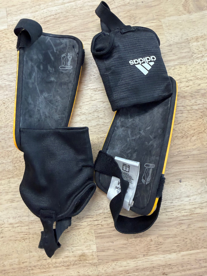 Adidas Kids Soccer Shin Guards – Medium | Yellow