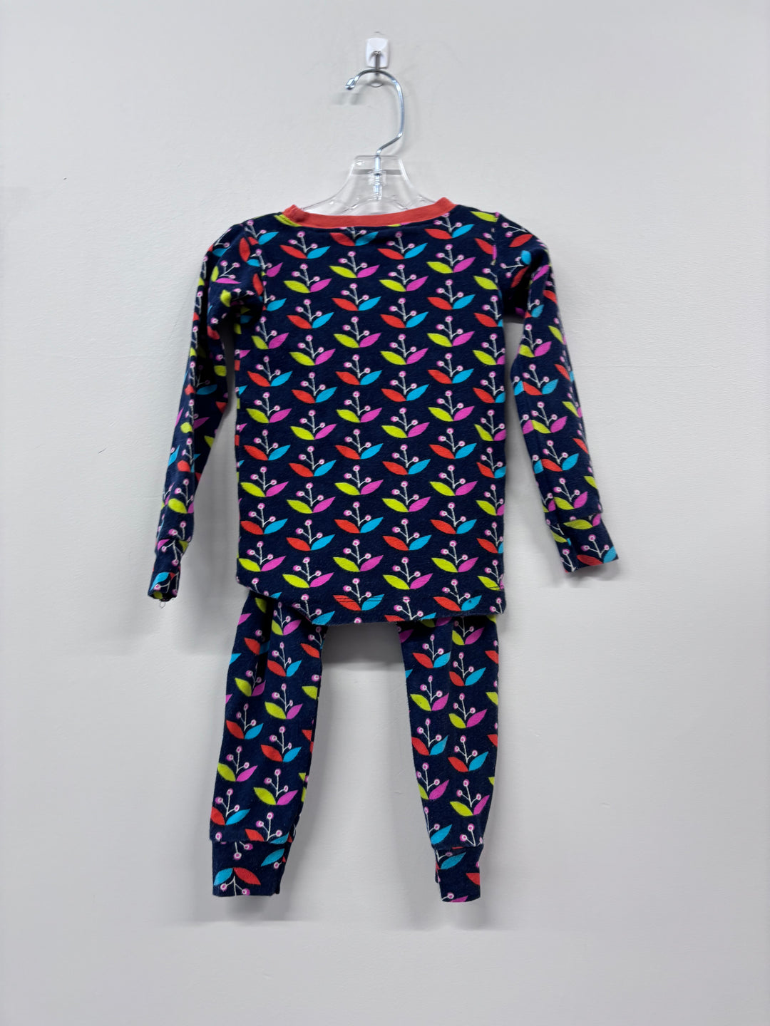 Hatley PJs Navy with Ferns - 4