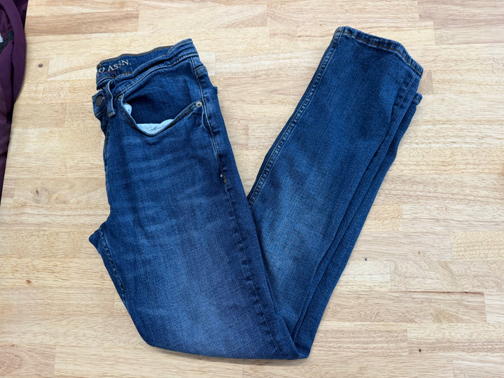 US Polo Assn Active Stretch Jeans – 28x30 | Medium Dark Wash Cotton/Elastane