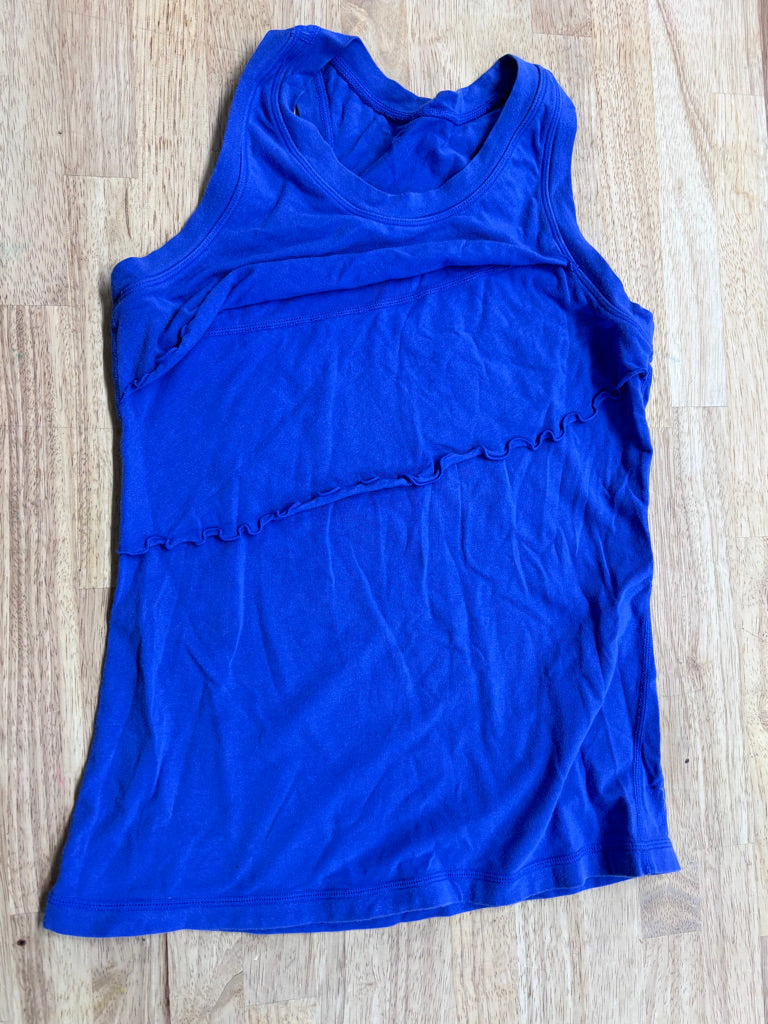 Ivivva Blue Ruffle Tank Size 12
