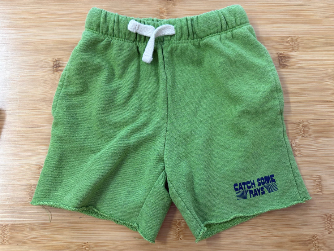 Old Navy Terry Shorts – 2T | Green Longer Fit